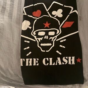 The Clash Black vintage Graphic T-Shirt